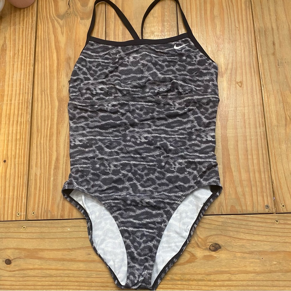 Nike Competitive Swim One Piece Suit Gem